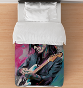 Linear Abstraction Comforter - Bedroom Decor.